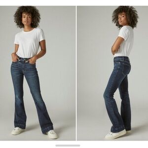 Lucky Brand Stevie High Rise Flare 6 28